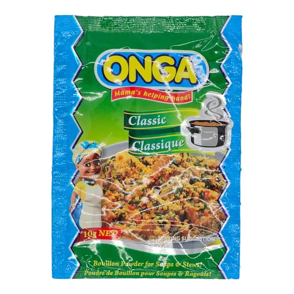 Onga Classic Bouillon Powder foe Soups & Stews (1pc) (10g) - image 2 | Momjays Afro Markt | KulturCart