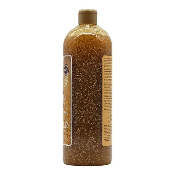 Paris F&W Exfoliating Exfoliant Gel Douche Gold Ultimate - Shower Gel (940ml) - image 2 | Momjays Afro Markt