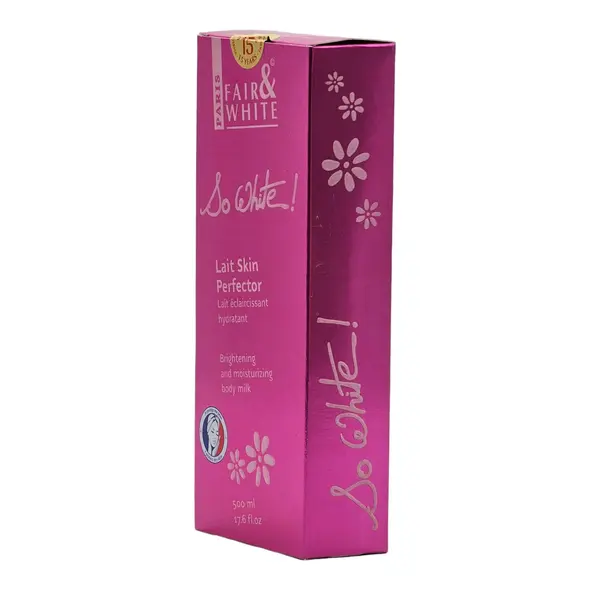 Paris Fair & White So White Lait Skin Perfector Brightening and Moisturizing Body Milk (500ml) - image 9 | Momjays Afro Markt | KulturCart
