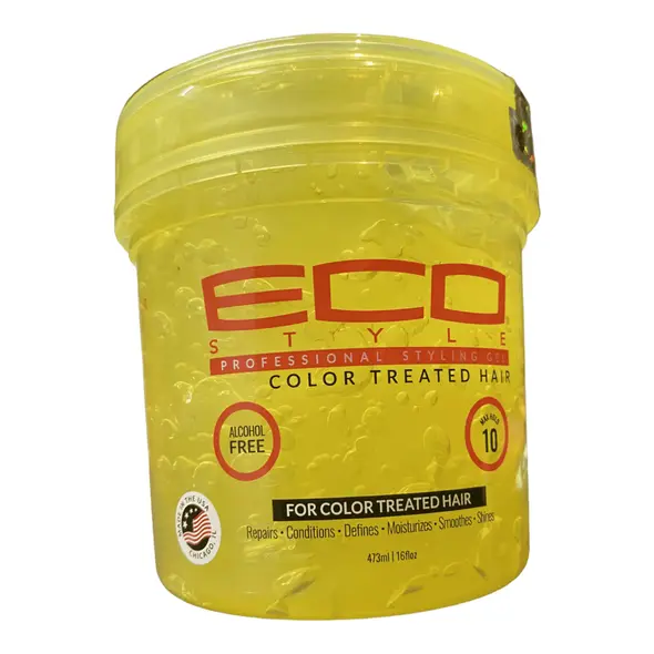 Eco style Professional styling gel COLOURED HAIR (473ml) - image 3 | OMOWEST AFRO INTERCONTINENTAL SHOP | KulturCart