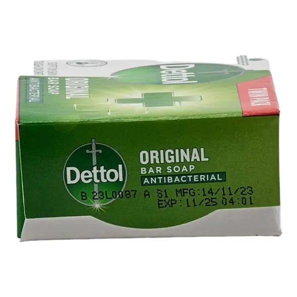 Dettol Original Bar Soap Antibacterial Twin Pack (1pc) (100g) - image 5 | Momjays Afro Markt