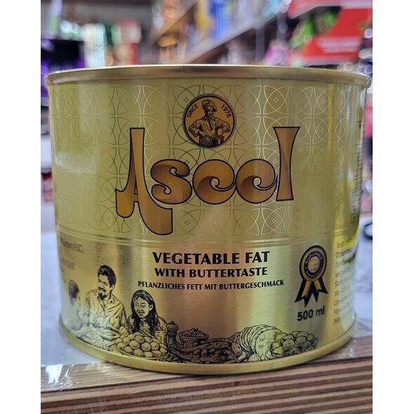 Aseel Vegetable Fat with Buttertaste | Pflanzliches fett mit buttergeschmack 500 ml سمنة الاصيل - image 1 | Damas Markt | KulturCart