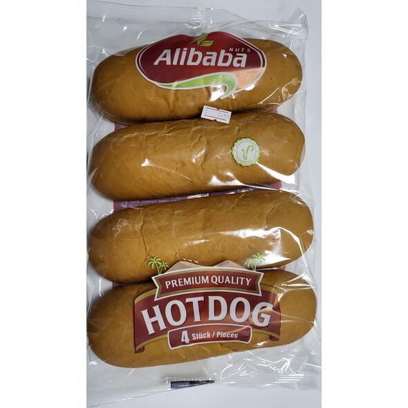 Alibaba Hotdog 4st - image 1 | Damas Markt | KulturCart