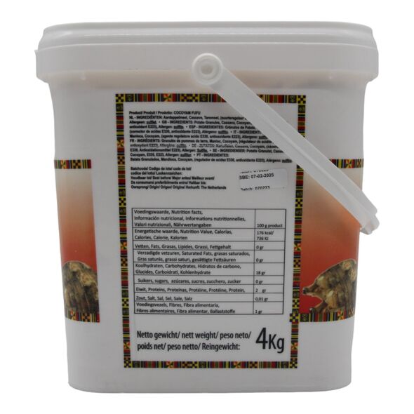African Beauty Cocoyam Instant Fufu (4kg) - image 4 | Afro Family Shop | KulturCart