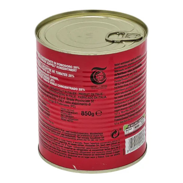 De rica doppio concentrato di pomodoro (850g) - image 4 | OMOWEST AFRO INTERCONTINENTAL SHOP | KulturCart