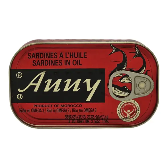 Anny sardines (125g) - image 1 | OMOWEST AFRO INTERCONTINENTAL SHOP | KulturCart