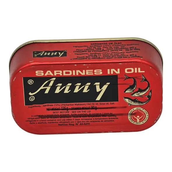 Anny sardines (125g) - image 4 | OMOWEST AFRO INTERCONTINENTAL SHOP | KulturCart