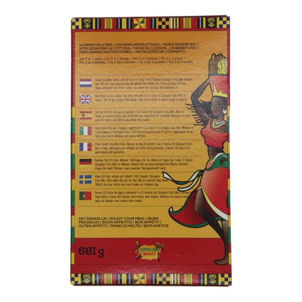 African Beauty Cocoyam Fufu Mix (681g) - image 5 | Afro Family Shop | KulturCart