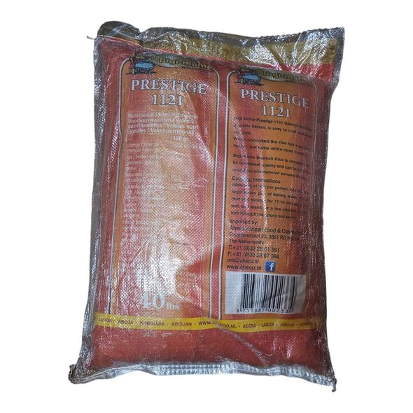 Bigi-mama Prestige 1121 Golden Sella Basmati Rice (40lbs) - image 6 | Momjays Afro Markt | KulturCart