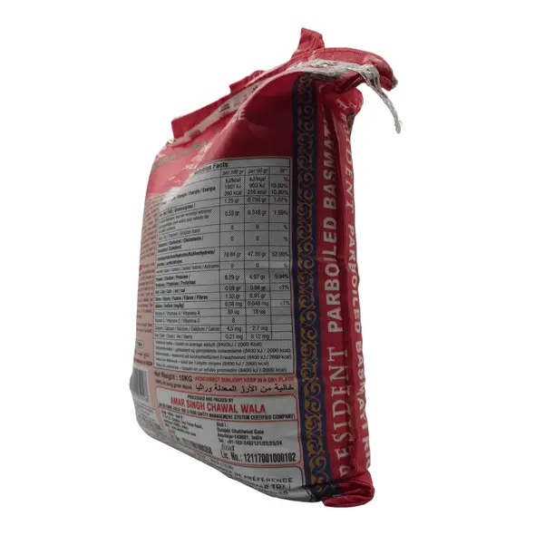 Lal qilla president golden sela parboiled basmati rice (10kg) - image 8 | OMOWEST AFRO INTERCONTINENTAL SHOP