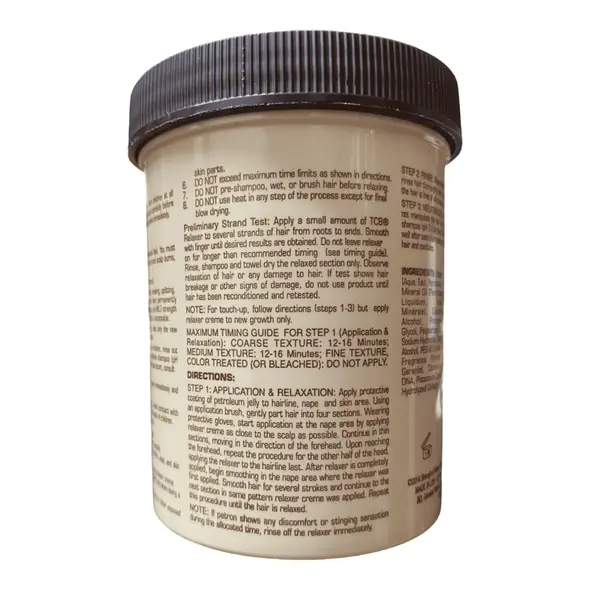 Tcb no base creme hair relaxer with protein and dna - image 5 | OMOWEST AFRO INTERCONTINENTAL SHOP | KulturCart