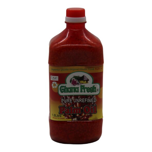 Ghana Fresh Pure Unrefined Palm Oil (1L) - image 1 | Afro Family Shop | KulturCart