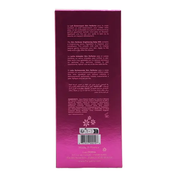 Fair & White Lait Skin Perfector Brightening and Moisturizing Body Milk (500ml) - image 11 | Afro Family Shop