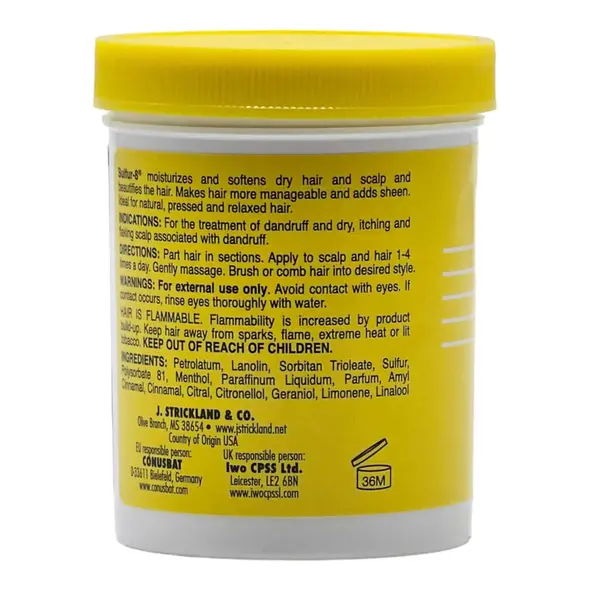Sulfur8 Original Formula Hair and Scalp Conditioner (200ml) - image 12 | Afro Family Shop | KulturCart