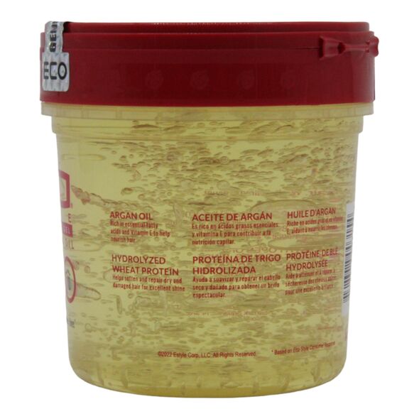 ECO Style Professional Styling Gel Argan Oil (474ml) - image 3 | Afro Family Shop | KulturCart
