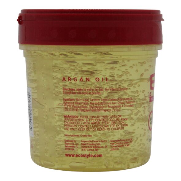 ECO Style Professional Styling Gel Argan Oil (474ml) - image 5 | Afro Family Shop | KulturCart