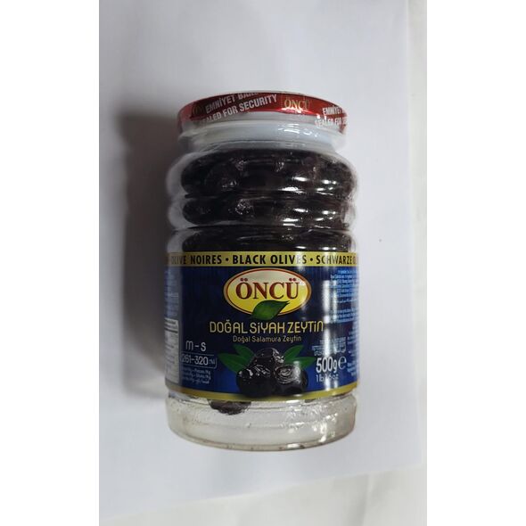 ÖNCÜ SCHWARZE OLIVEN 500g - image 1 | Damas Markt | KulturCart