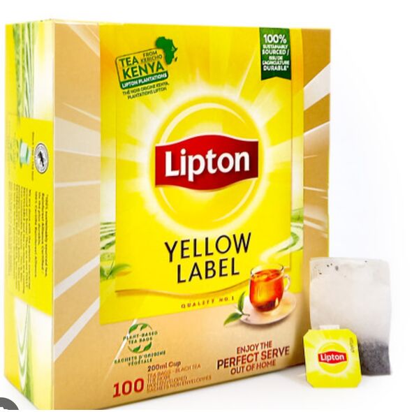 Lipton yelow label tea bags (100 x 2g) (200g) - image 15 | Omowest Afro Intercontinental Shop