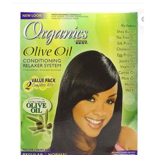 Africa's best olive oil relaxer 2 Value pack - image 1 | Omowest Afro Intercontinental Shop | KulturCart