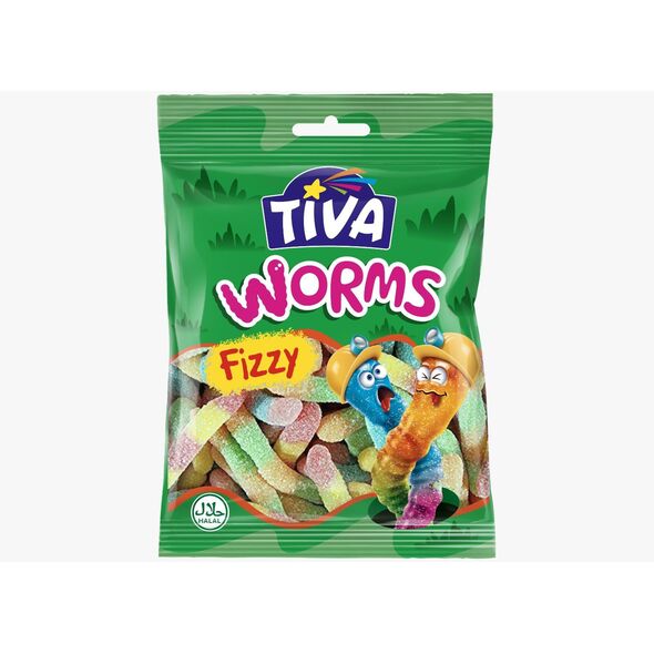 TIVA FIZZY WORMS 80G - image 1 | Damas Markt | KulturCart