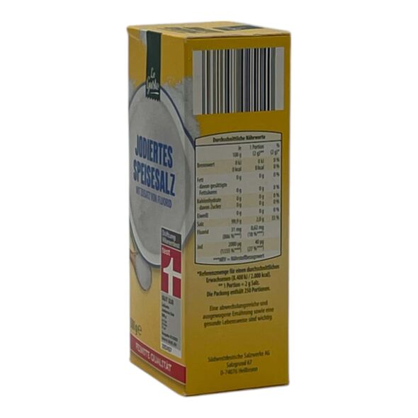 Le Gusto Jodiertes Speisesalz mit zusatz con Fluorid (500g) - image 3 | Afro Center & Afro Cut Krefeld