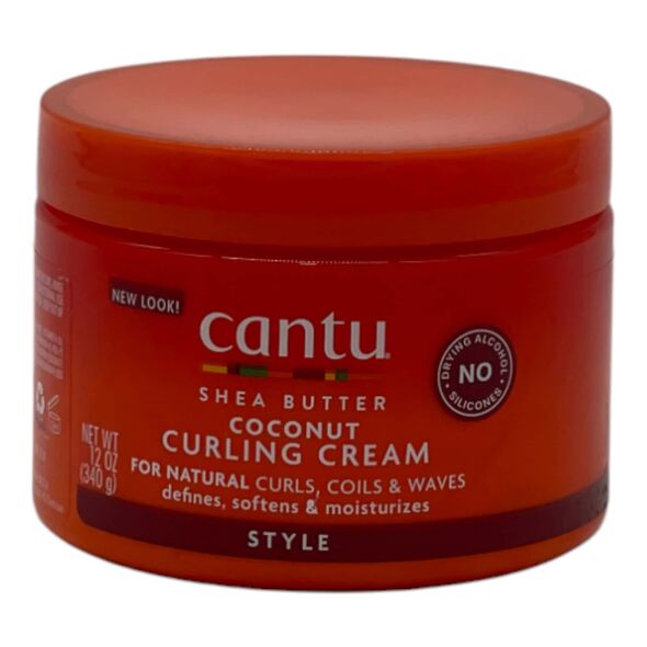 Cantu Coconut Curling Cream with Shea Butter for Natural Hair, 12 oz - image 4 | Afro Center & Afro Cut Krefeld | KulturCart