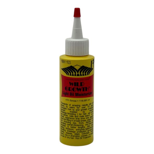 Wild Growth Hair Oil, Light Oil Moisturizer or Duo Pack Hair Oil 4 oz - image 1 | Afro Center & Afro Cut Krefeld | KulturCart