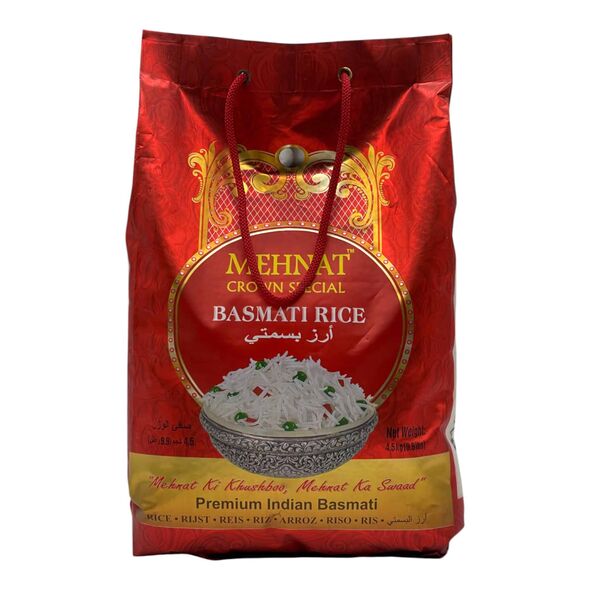 Mehnat Crown Special Basmati Rice (4.5kg) - image 1 | Afro Center & Afro Cut Krefeld