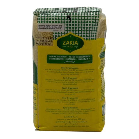 Zakia Couscous (1kg) - image 2 | Afro Center & Afro Cut Krefeld