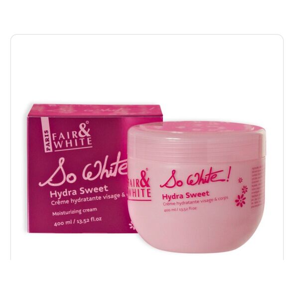 Fair& White so white Hydra sweet moisturizing cream - image 1 | Omowest Afro Intercontinental Shop | KulturCart