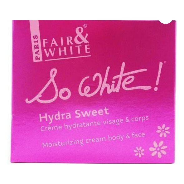 Fair& White so white Hydra sweet moisturizing cream - image 2 | Omowest Afro Intercontinental Shop | KulturCart