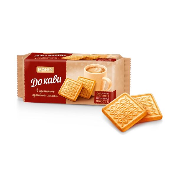 ROSHEN BISCUITS KOFFE MILK AROMA 185G - image 1 | Damas Markt | KulturCart