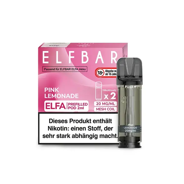 Elfbar ELFA Pods 2er Set - Pink Lemonade - image 1 | Damas Markt | KulturCart