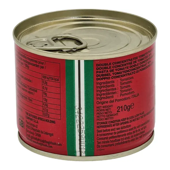 Gino tomato paste (210g) - image 7 | OMOWEST AFRO INTERCONTINENTAL SHOP | KulturCart