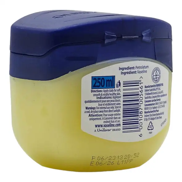 Vaseline BlueSeal Pure Petroleum Jelly (250ml) - image 4 | Afro Family Shop | KulturCart