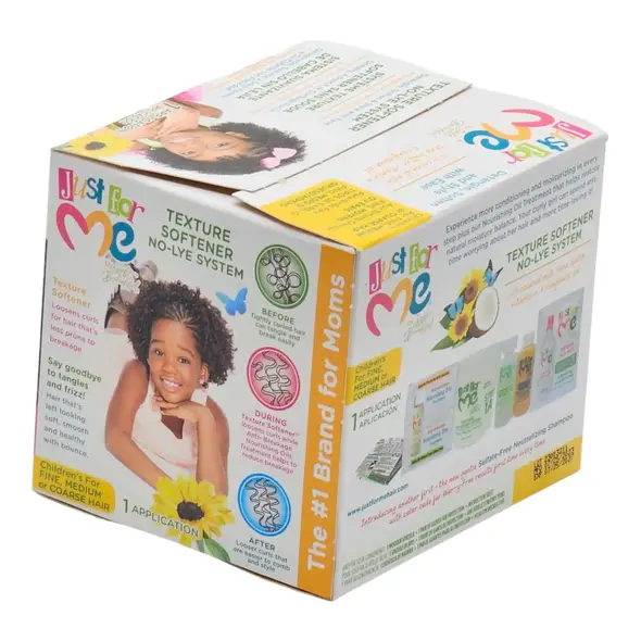 Just For Me Texture Softener No-Lye System Creme Relaxer Kit Children’s for Fine, Medium or Coarse Hair - image 4 | Momjays Afro Markt | KulturCart