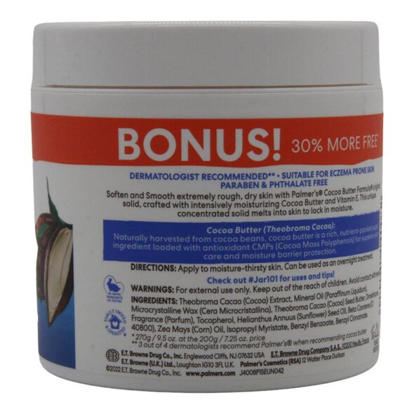 Palmer's Cocoa Butter Formula with Vitamin E (270g) - image 2 | Afro Family Shop | KulturCart