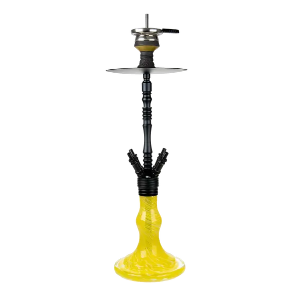 Jookah Aluriium NR. 04 Big Size - Black/Yellow - image 2 | Damas Markt | KulturCart