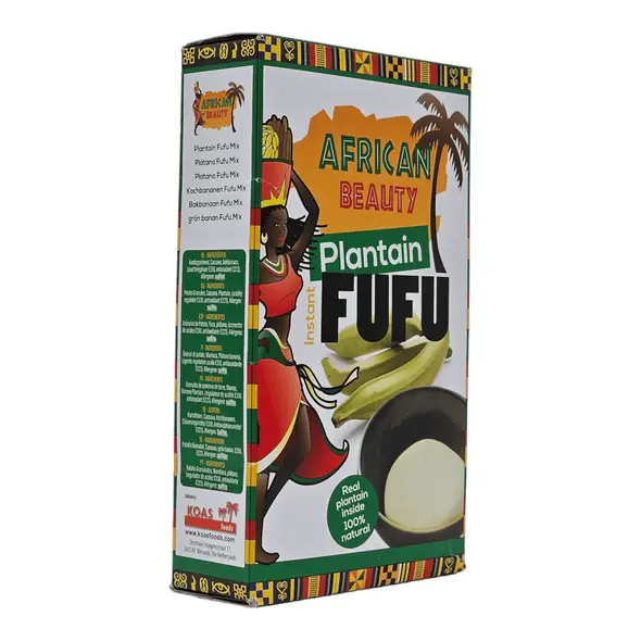 African beauty plantain fufu (681g) - image 8 | OMOWEST AFRO INTERCONTINENTAL SHOP