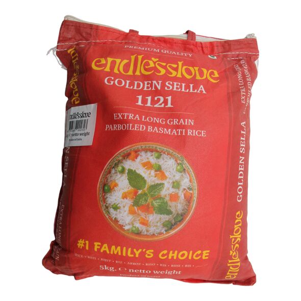 Endlesslove Golden Sella 1121 Extra Long Grain (5kg) - image 2 | Afro Family Shop | KulturCart