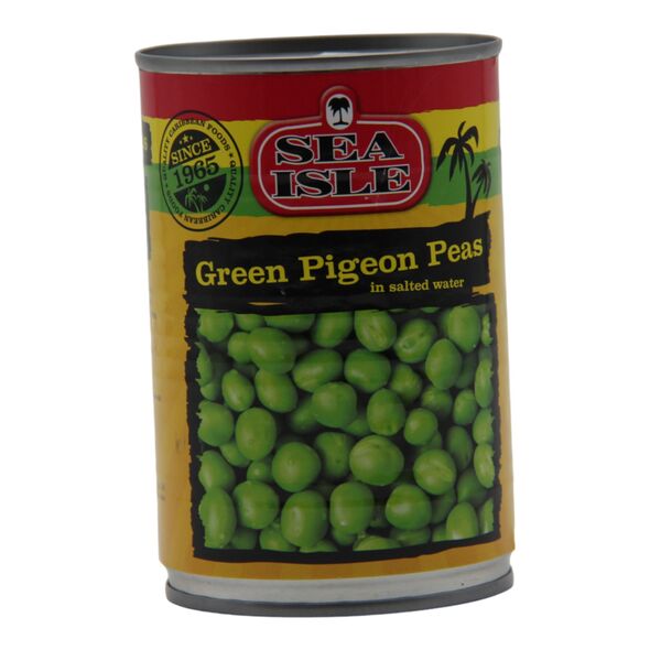 Sea Isle Green Pigeon Peas in Salted Water (425g) - image 1 | Afro Family Shop | KulturCart
