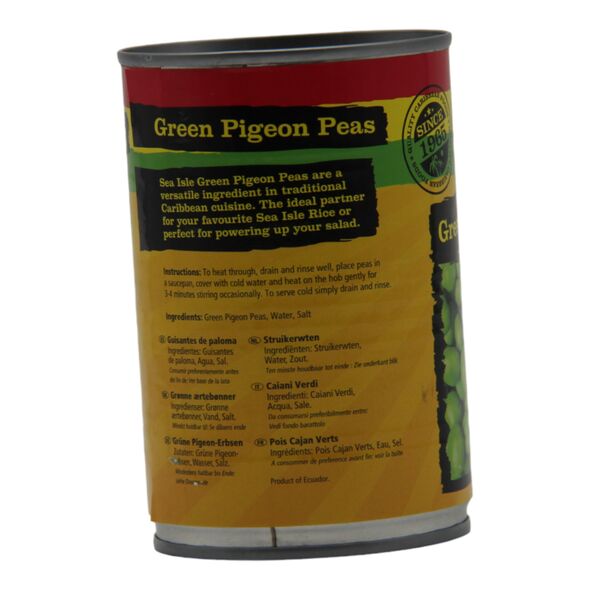 Sea Isle Green Pigeon Peas in Salted Water (425g) - image 7 | Afro Family Shop | KulturCart