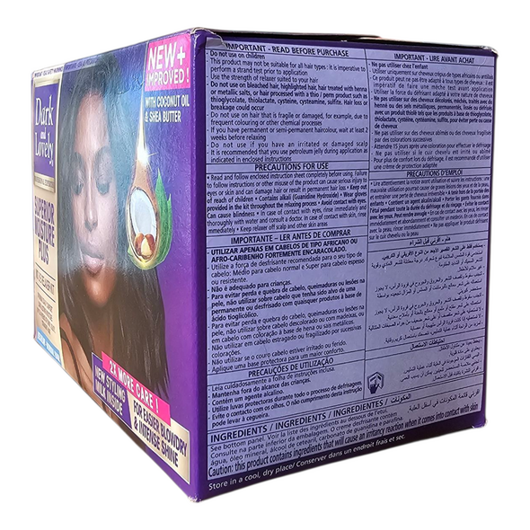 Dark and Lovely Superior Moisture Plus No Lye Relaxer Kit Regular - Normal Hair - image 6 | Malaika afro international Markt | KulturCart