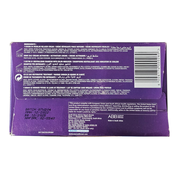 Dark and Lovely Superior Moisture Plus No Lye Relaxer Kit Regular - Normal Hair - image 11 | Malaika afro international Markt | KulturCart