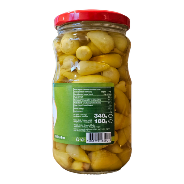 Bursam Biberiye Turçu | Chillies in Brine | Chillies in Salzlake (340g) - image 3 | Malaika afro international Markt | KulturCart