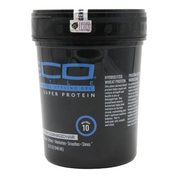 ECO Style Professional Styling Gel Super Protein (946ml) - image 2 | Afro Family Shop | KulturCart