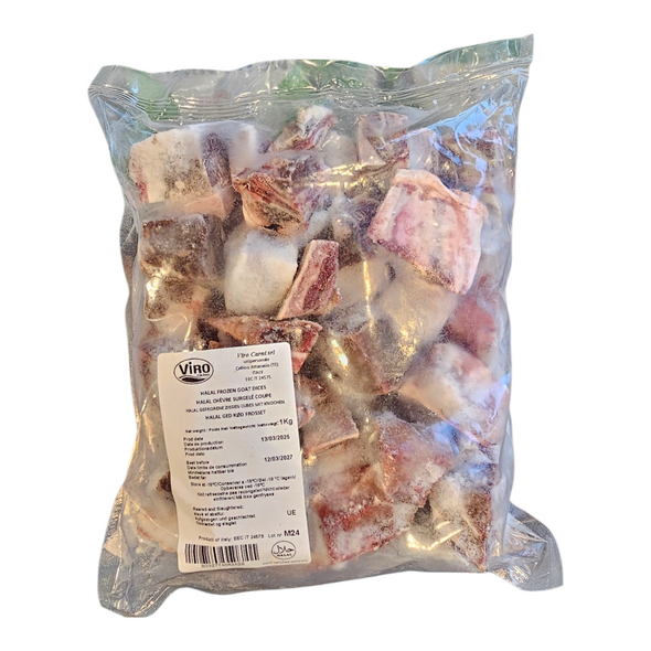 Viro Carni Halal Frozen Goat Dices (1kg) - image 1 | Malaika afro international Markt | KulturCart