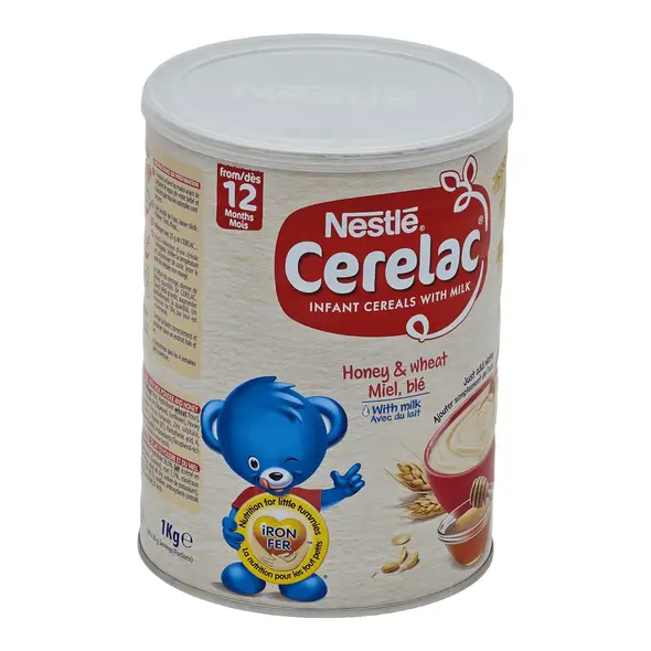 Nestle cerelac infant cereals with milk honey & wheat miel, ble (1kg) - image 9 | OMOWEST AFRO INTERCONTINENTAL SHOP | KulturCart