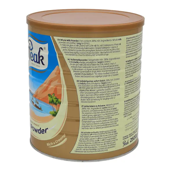 Peak instant whole milk powder (2500g) - image 4 | OMOWEST AFRO INTERCONTINENTAL SHOP | KulturCart