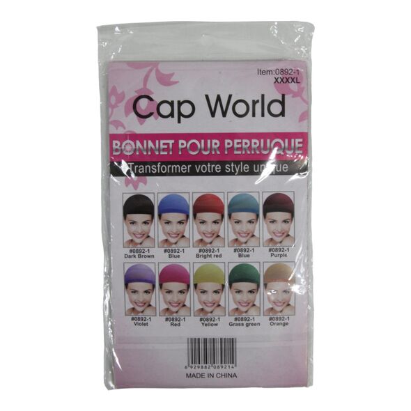 Wig Cap XXXXL, Black (2 pcs) - image 2 | Afro Family Shop | KulturCart